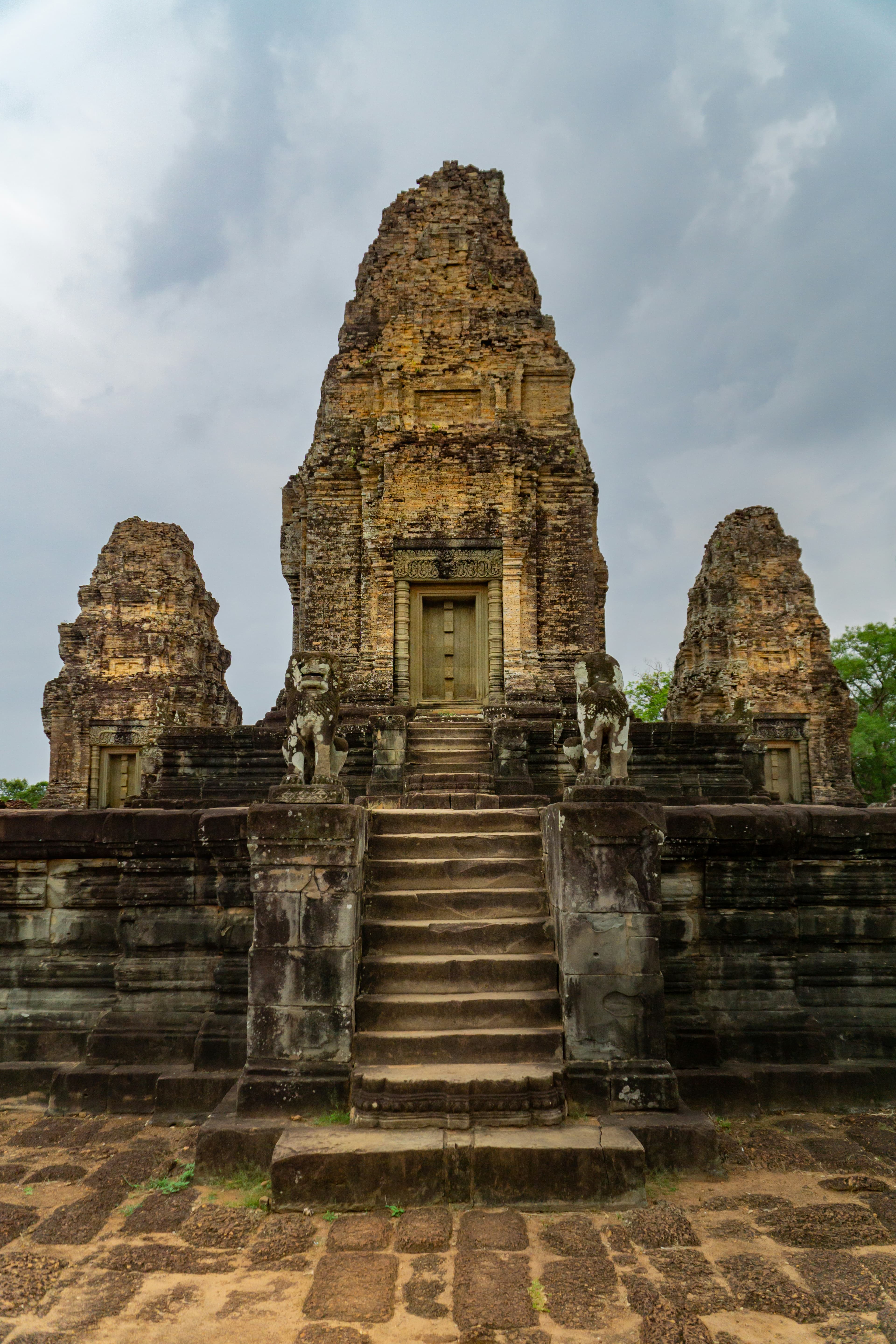 East Mebon temple in Angkor, Cambodia