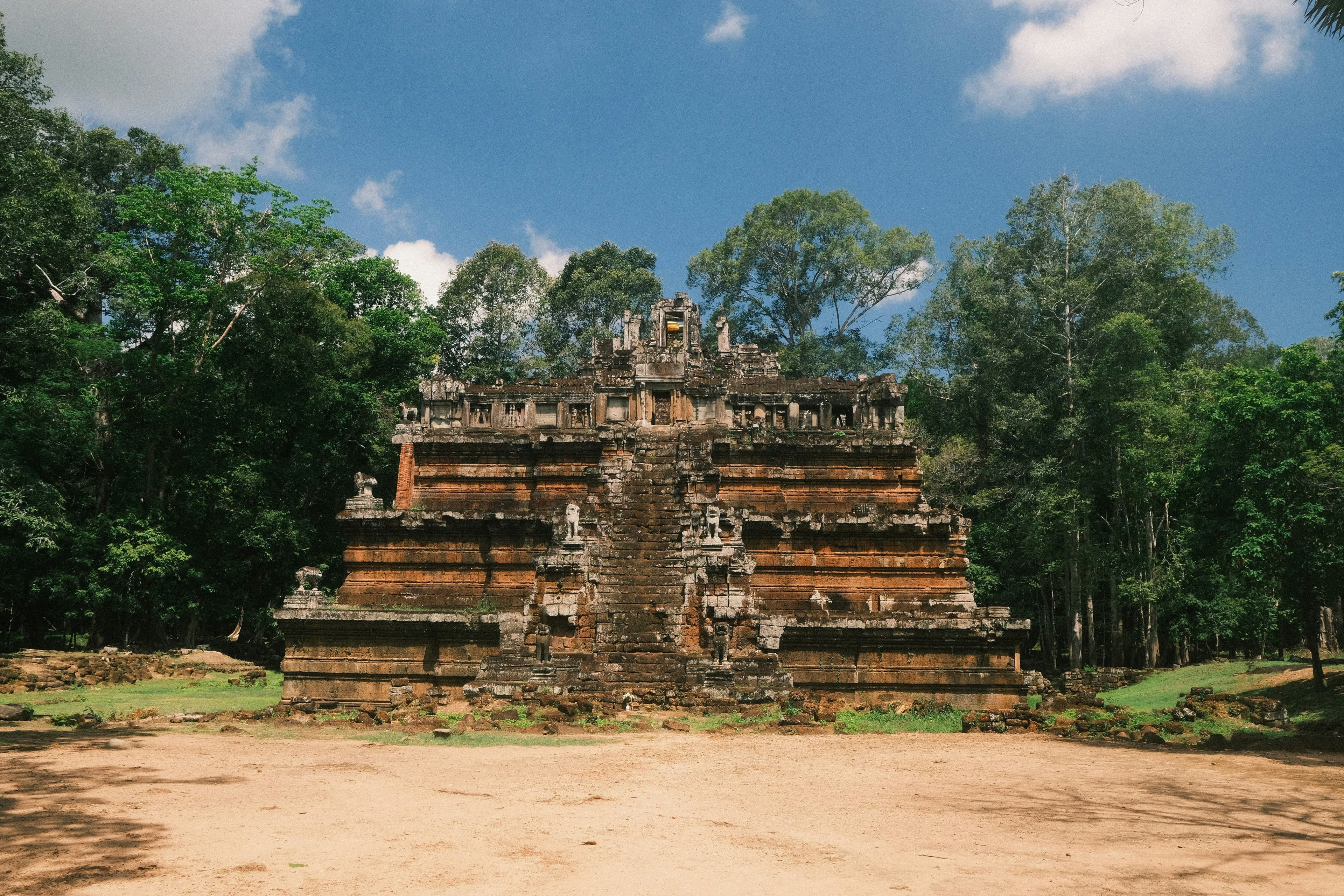 Phimeanakas temple in Angkor Thom, Cambodia