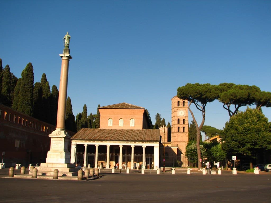 Basilica of St. Lawrence Outside the Walls, Rome, Italy