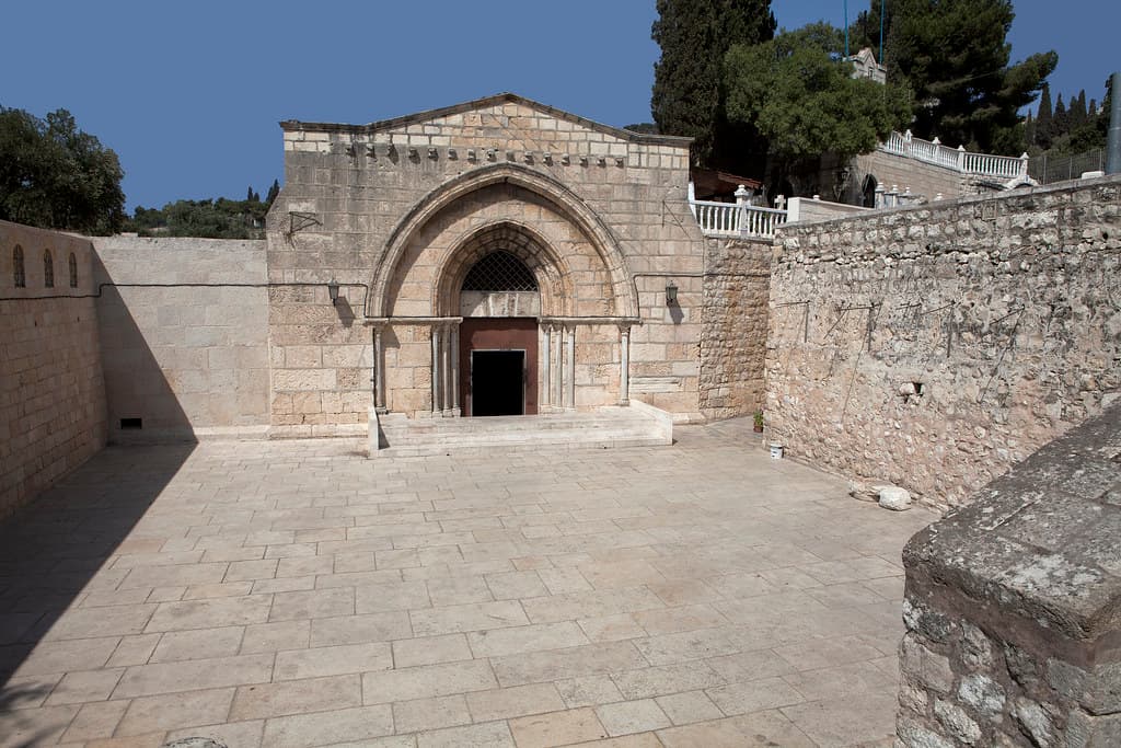 Image of Tomb of Mary, Valley of Cedron, Jerusalem, Israel