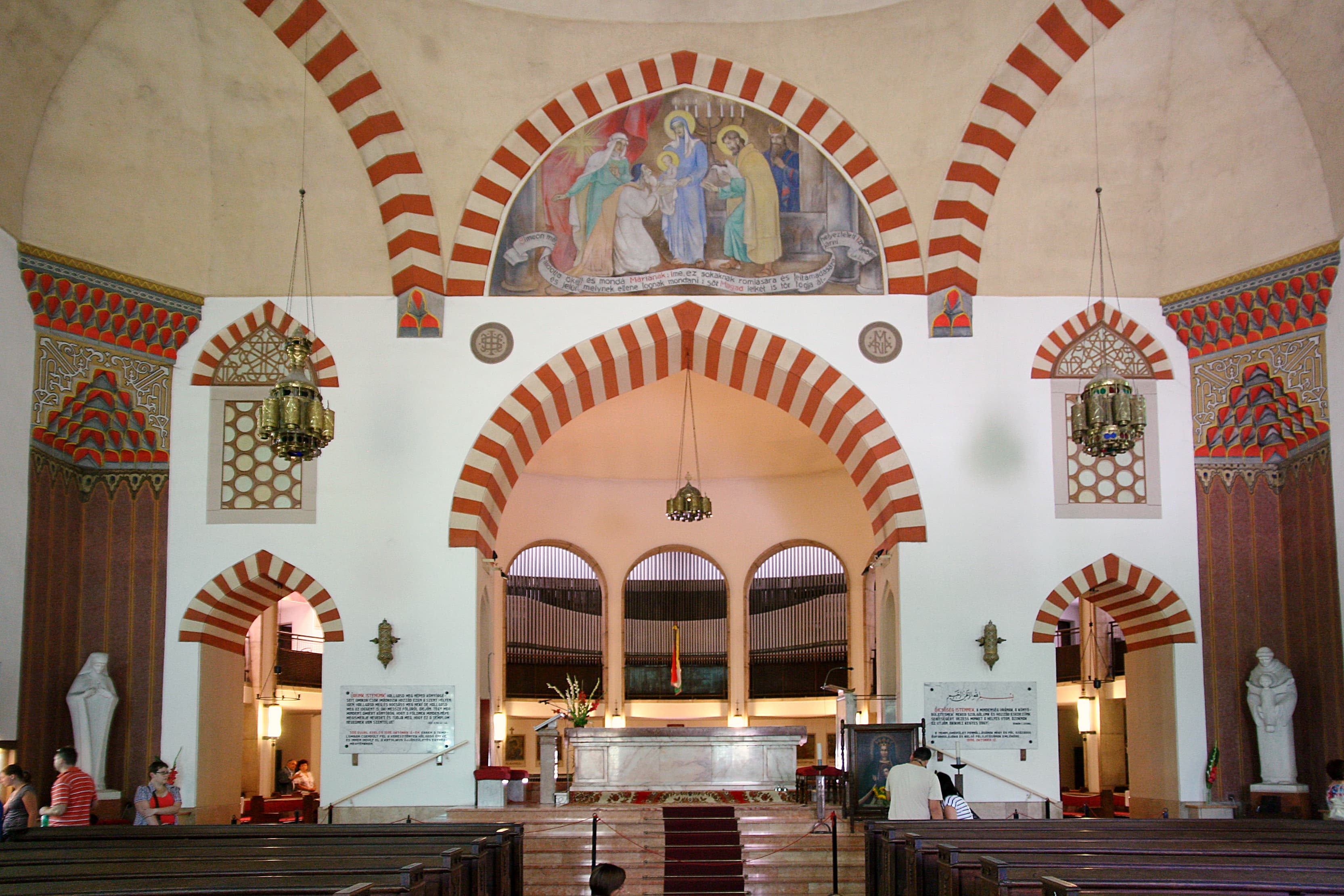Mosque Church in Pécs (Hungary).