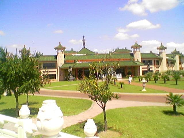 Nan Hua Seminary, Guest House, and administrative Offices. Nan Hua Temple, Bronkhorstspruit, South Africa
