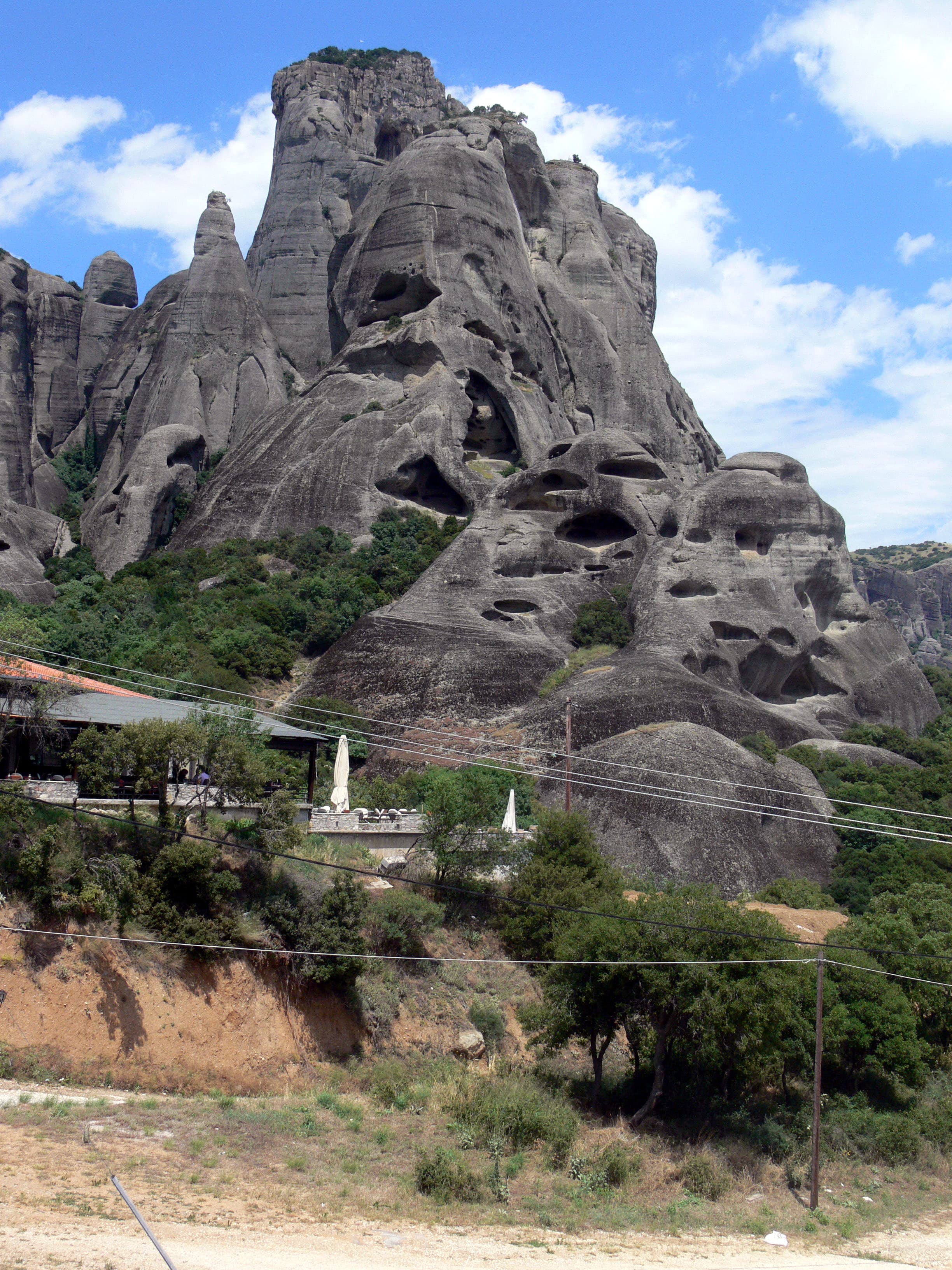 Meteora: Felsen in Meteora.