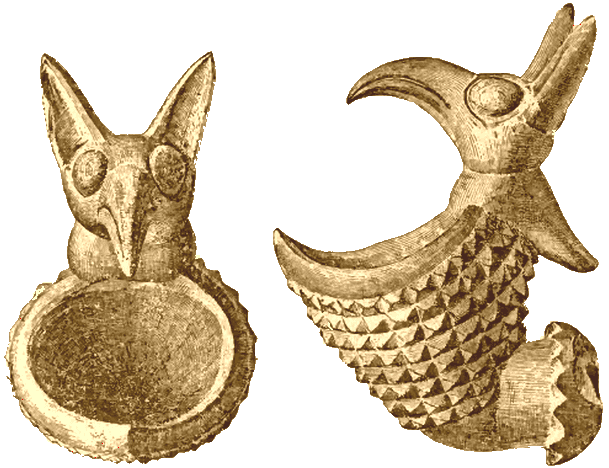 Effigy pipe, from Nacoochee Mound, in Georgia. Precolumbian artifact.