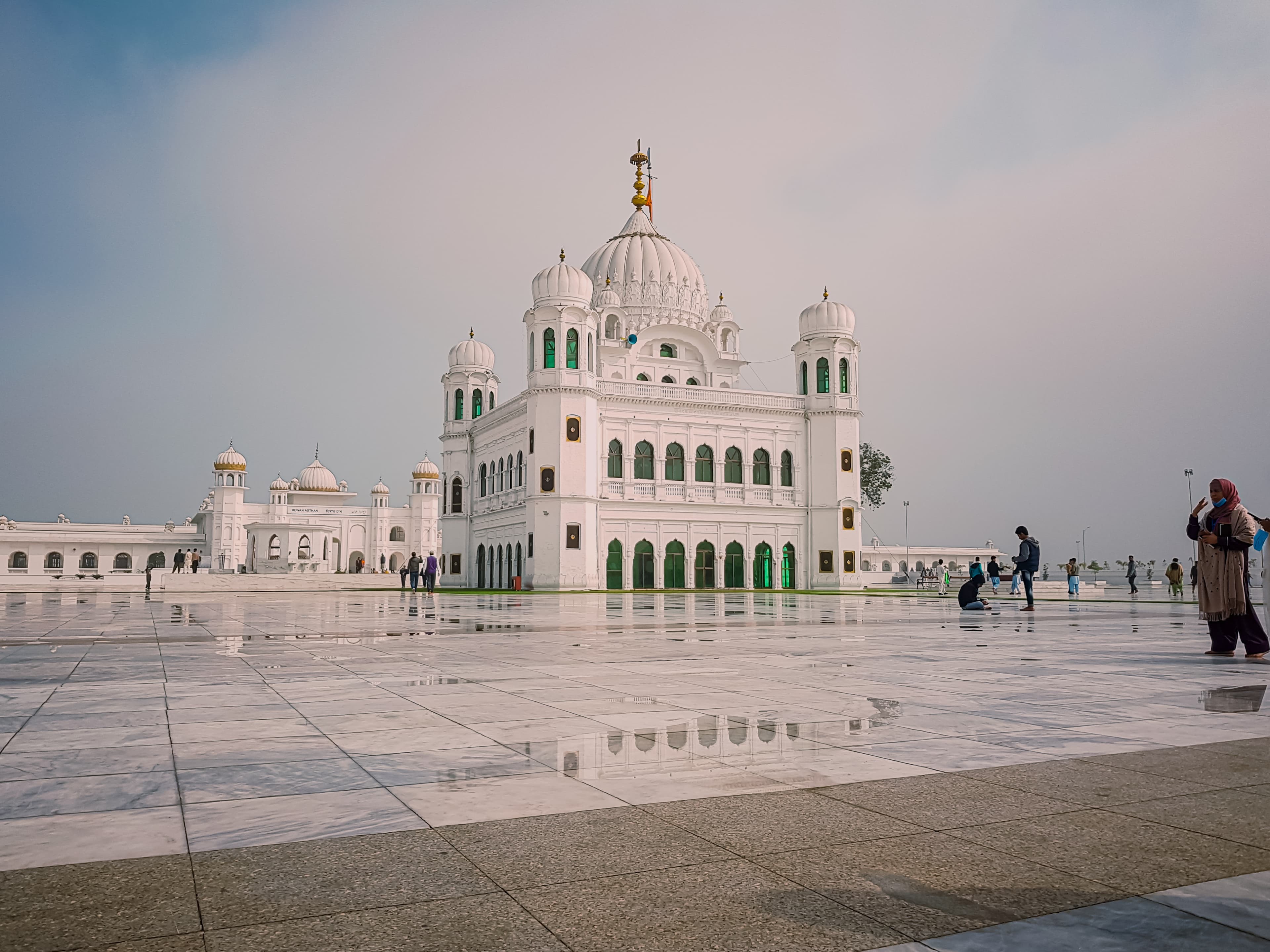 Gurdwara Darbar Sahib Kartarpur - rights-reviewed Wikimedia image