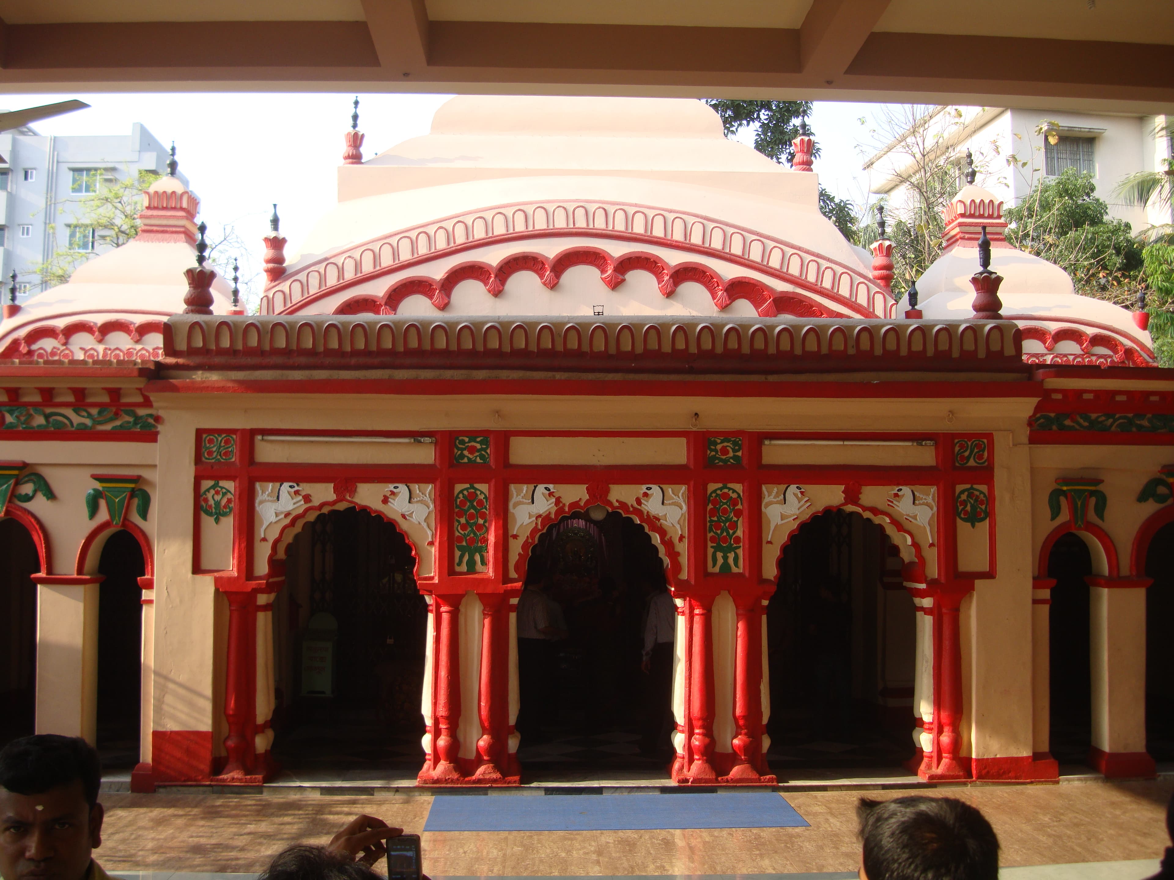 The statu of Deity Durga is placed here