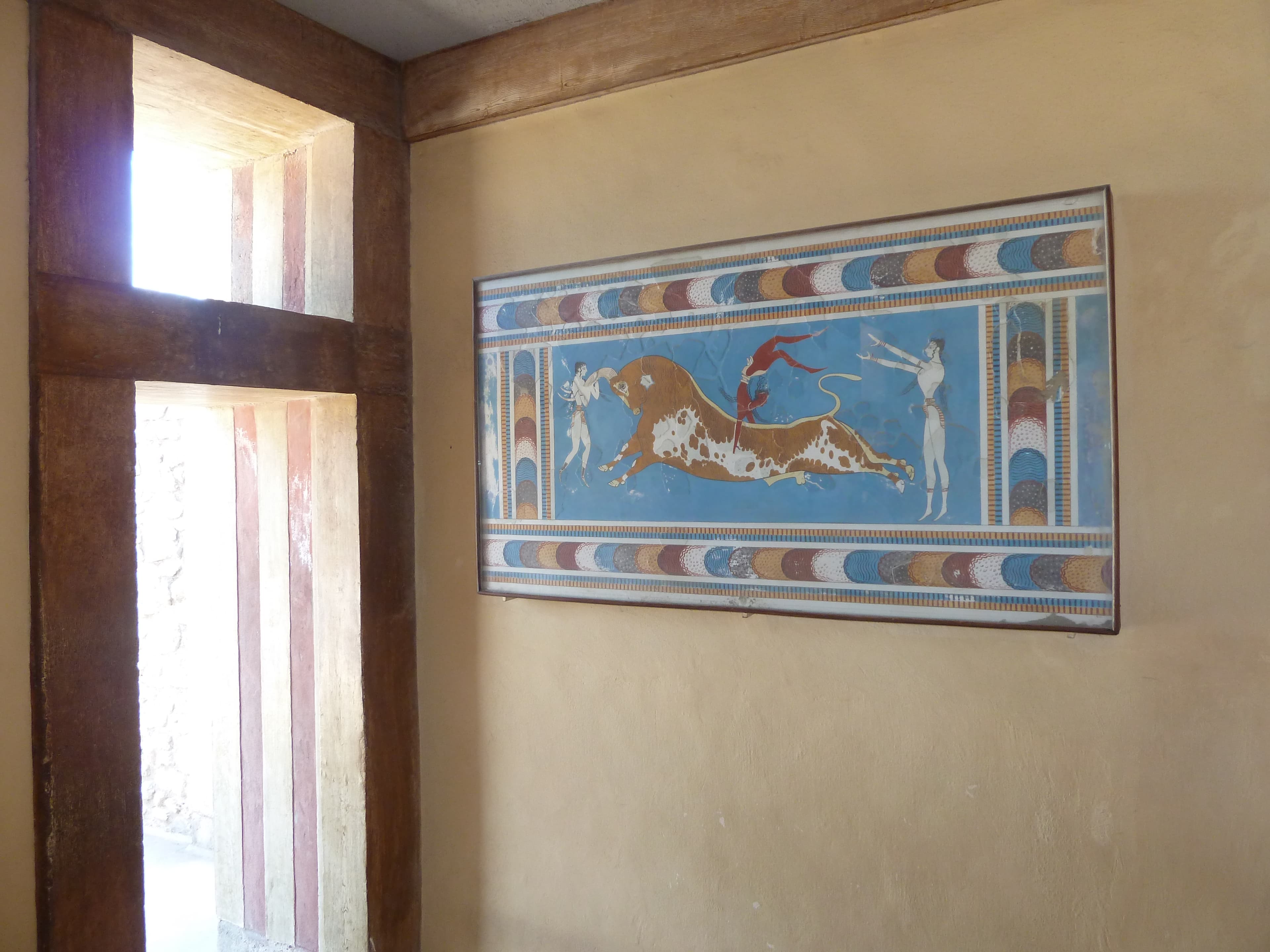 Minoean Pallace, Knossos, Crete, Greece