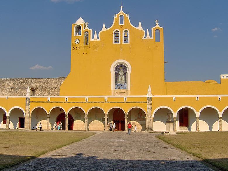 The Convento De San Antonio De Padua at Izamal, Yucatan, Mexico.
