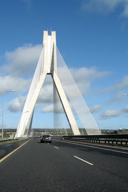 Mary McAleese Boyne Valley Bridge, M1 motorway, Co.Meath/Louth