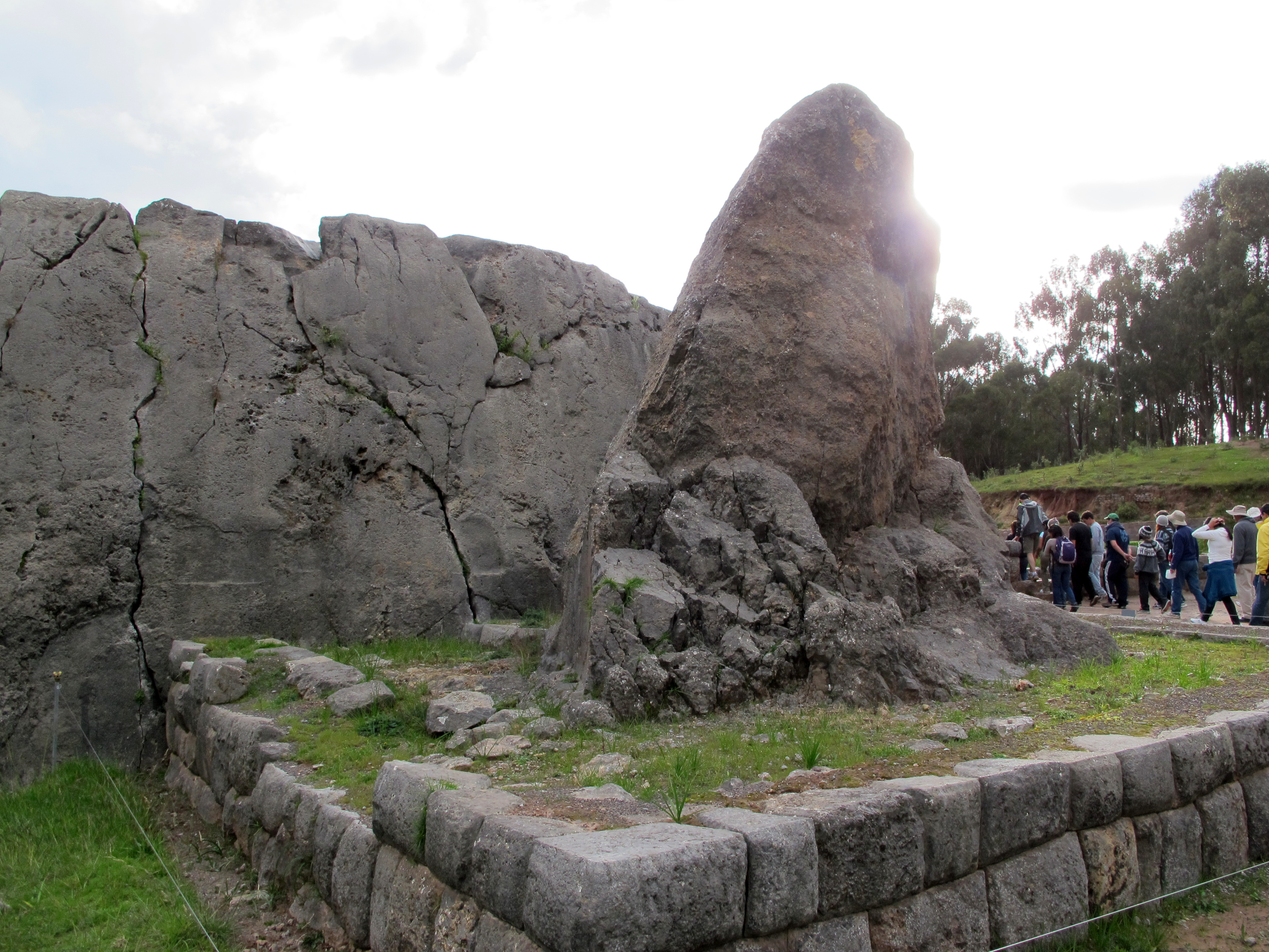 Q'enqo in the outskirts of Cusco in Peru