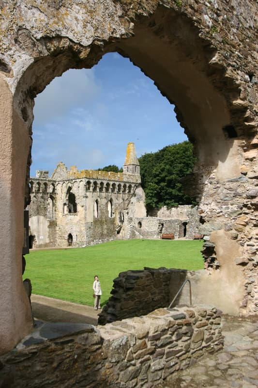 The Bishop's Palace in St. David's, Wales