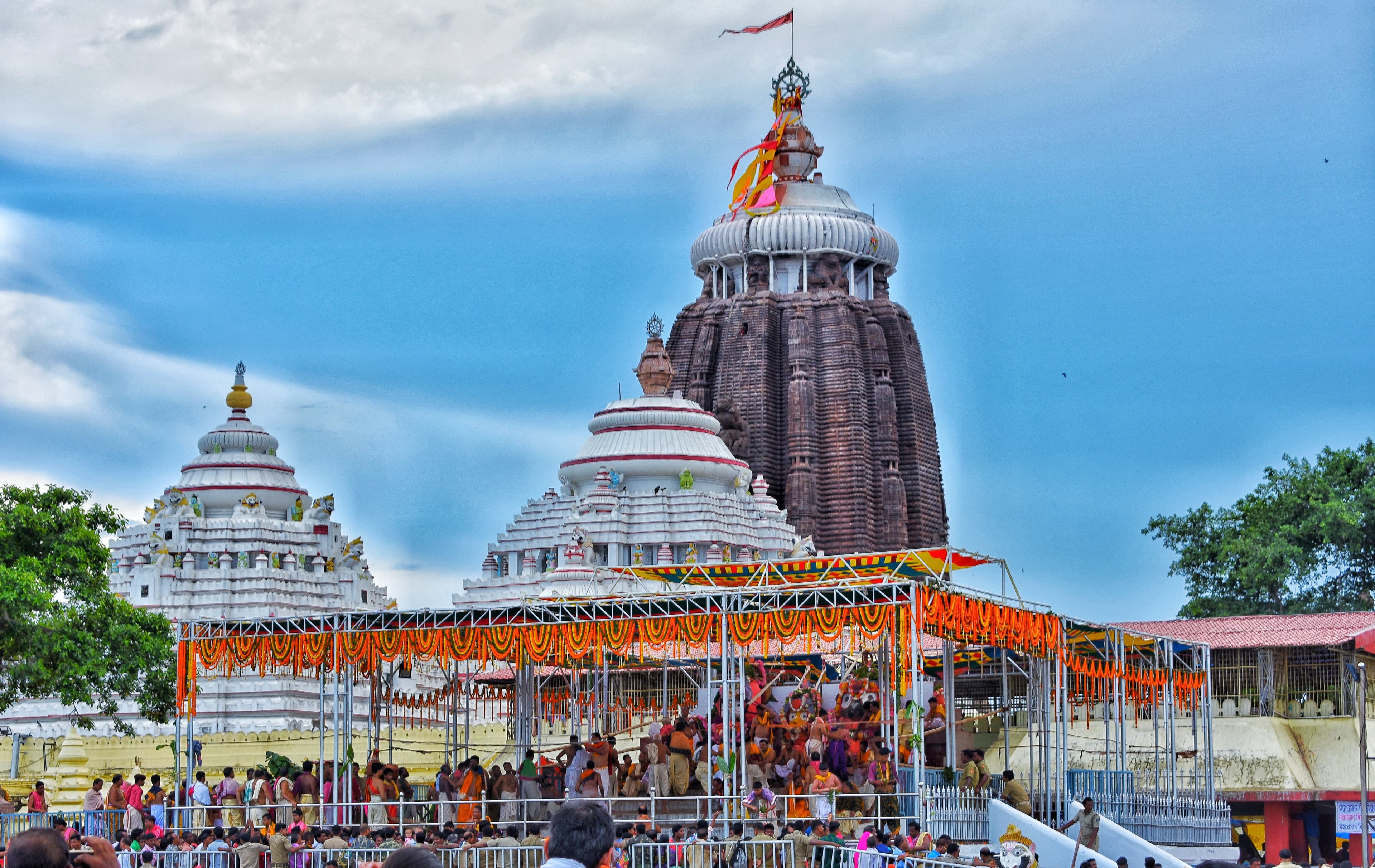 Shri Jagannath Temple tower in Puri