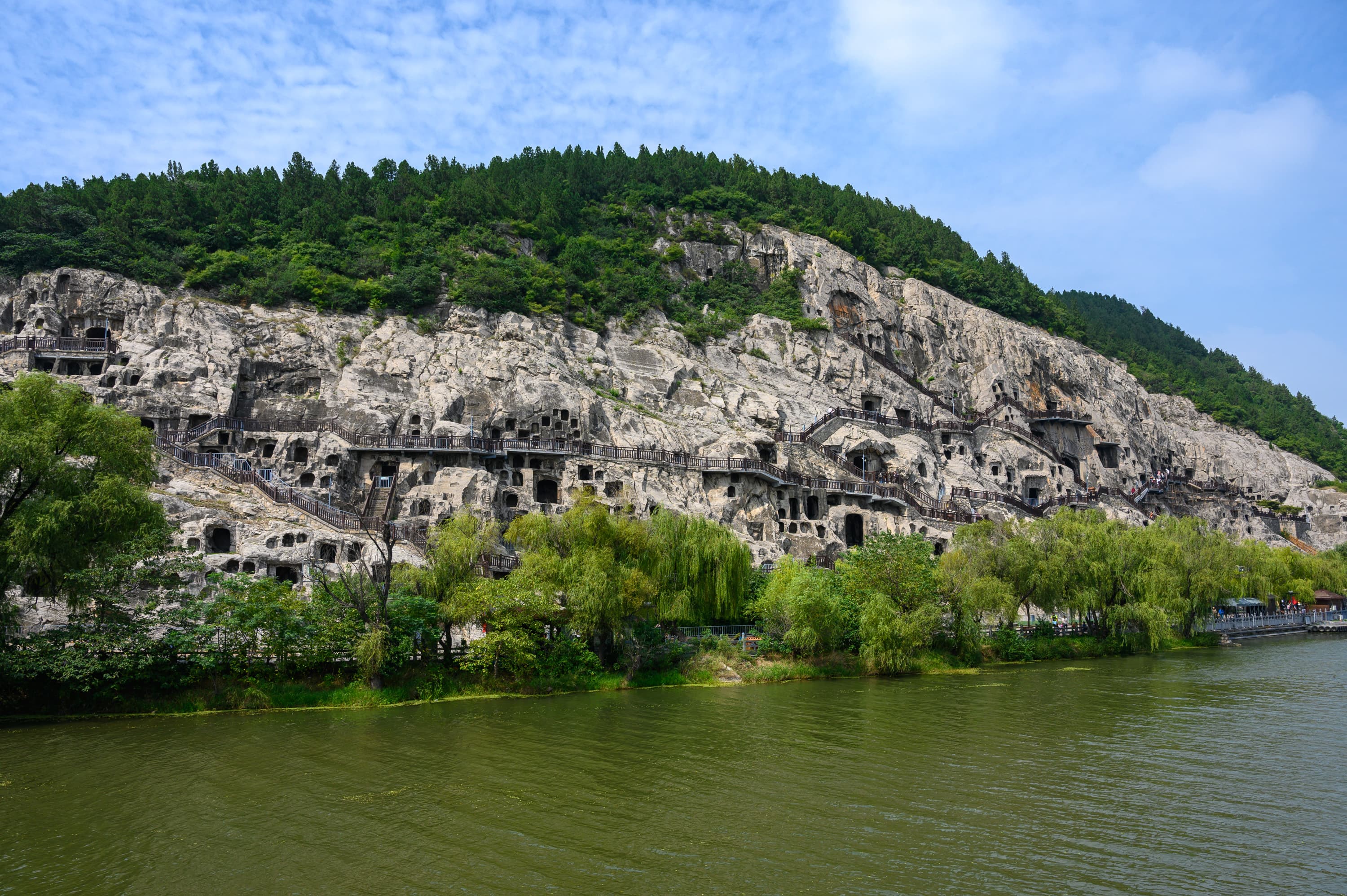 Longmen Grottoes in Luoyang, China