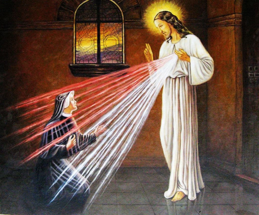 Chúa mặc khải với thánh Faustina