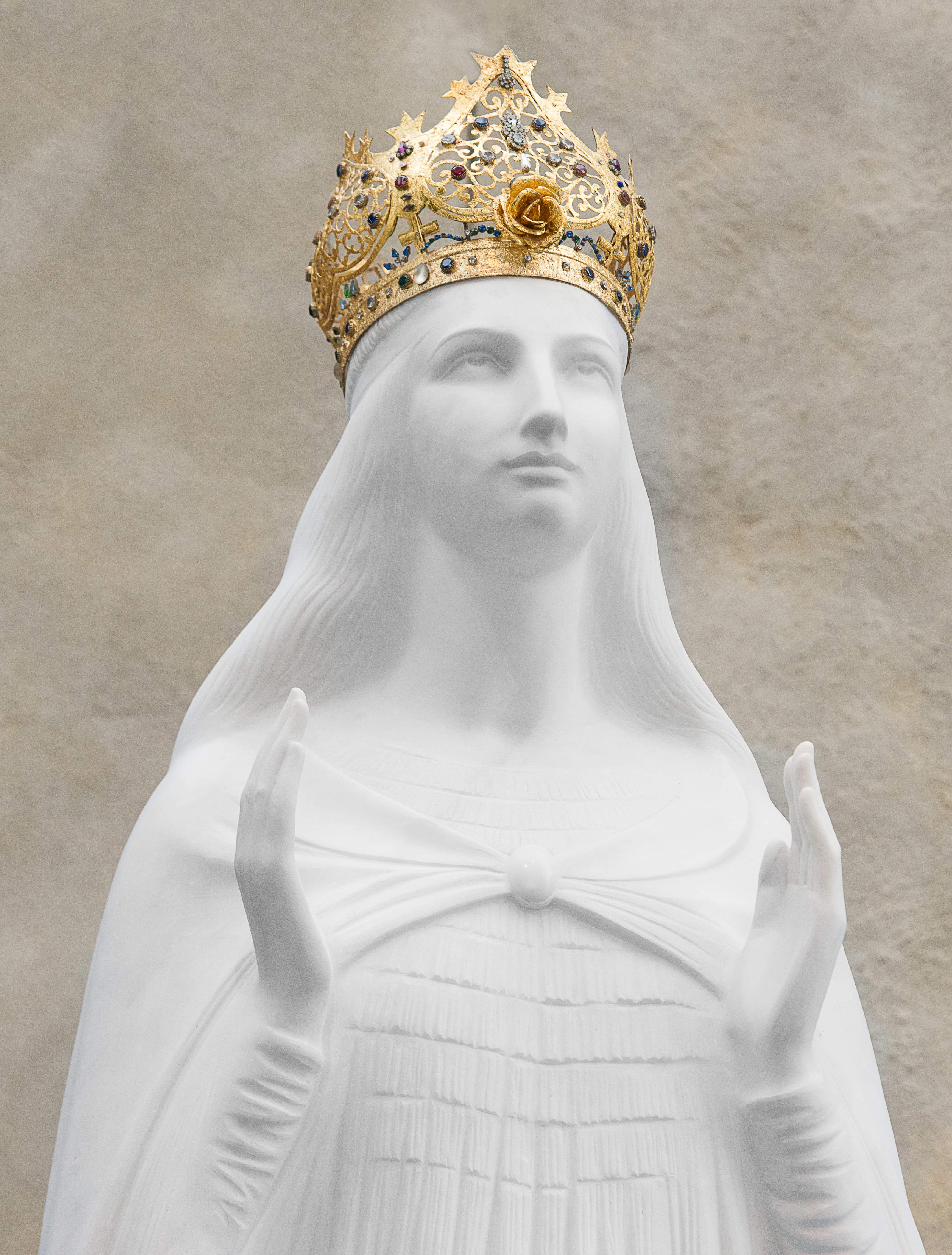 Statue of Our Lady in the Apparition Chapel at Knock Shrine