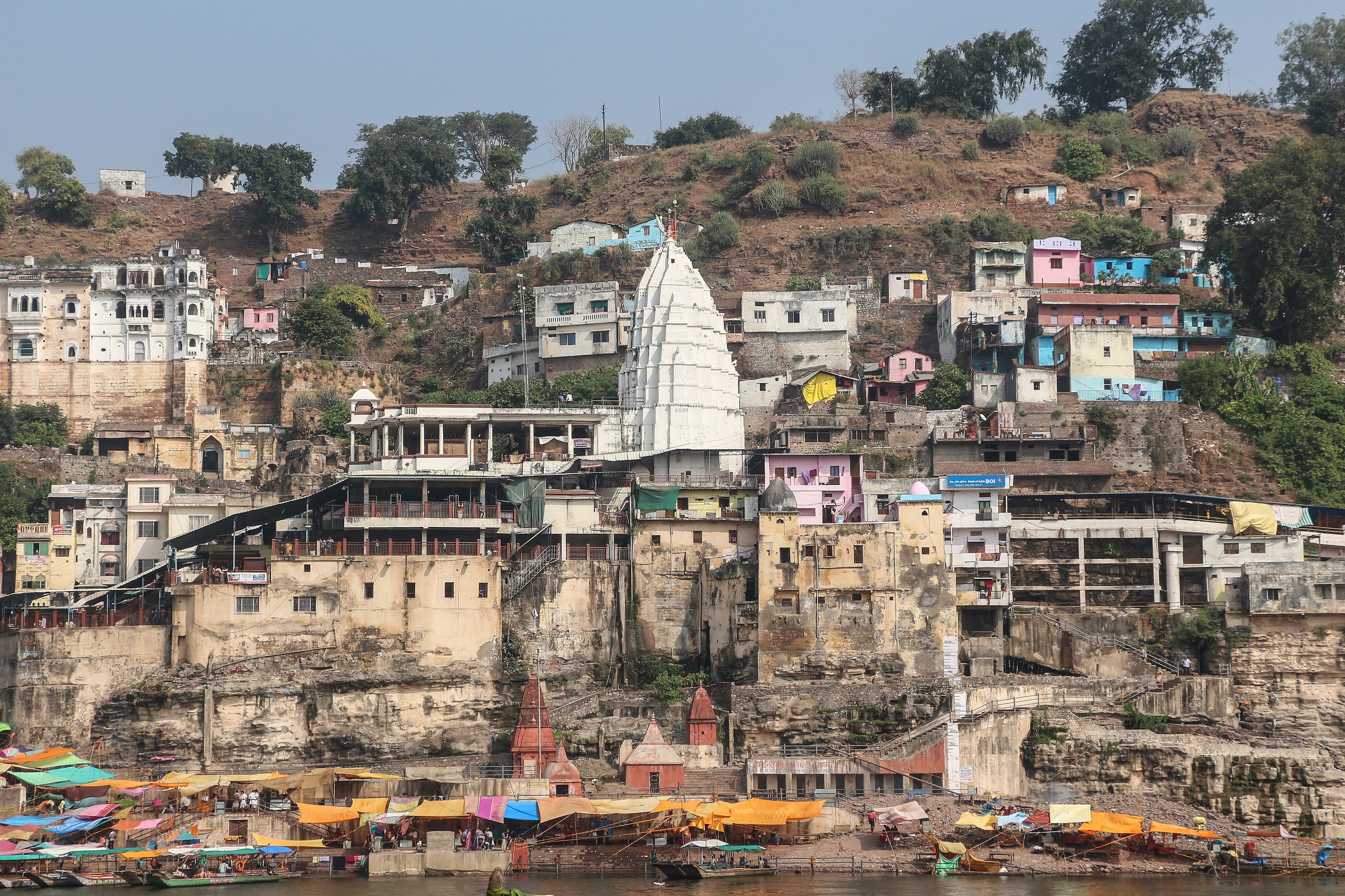 Omkareshwar Jyotir Linga Shiva temple, Omkareshwar, Madhya Pradesh