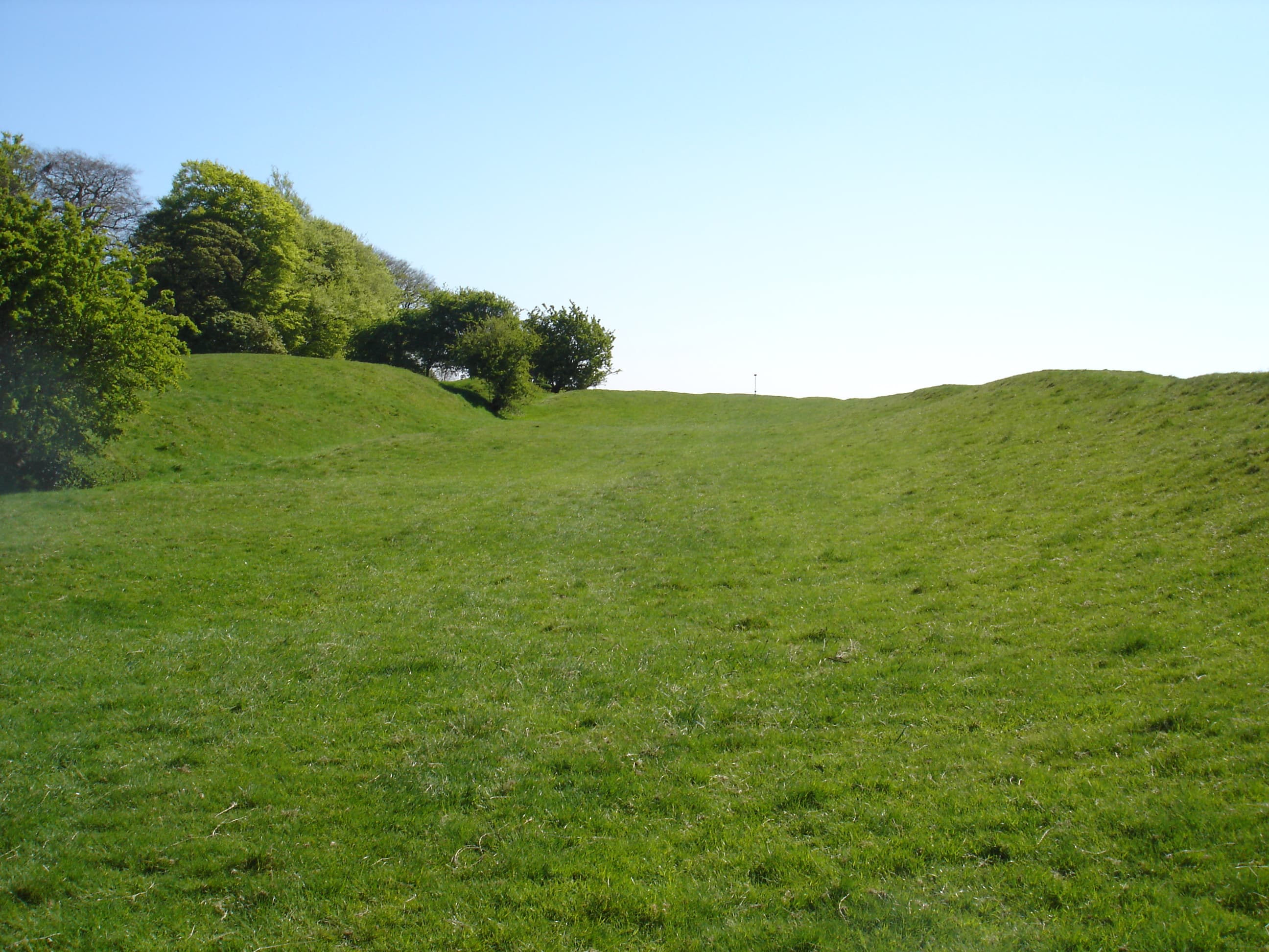Banqueting Hall area of the Hill of Tara, County Meath, Ireland