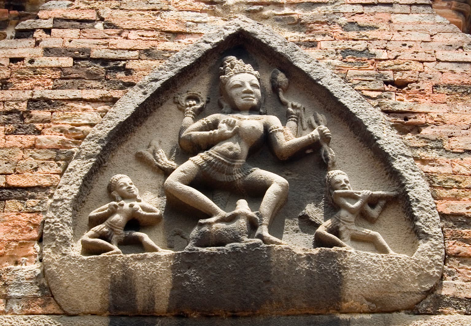 Durga ornament on the main Tower in Category:Po Nagar towers in Nha Trangornament nad vchodem
