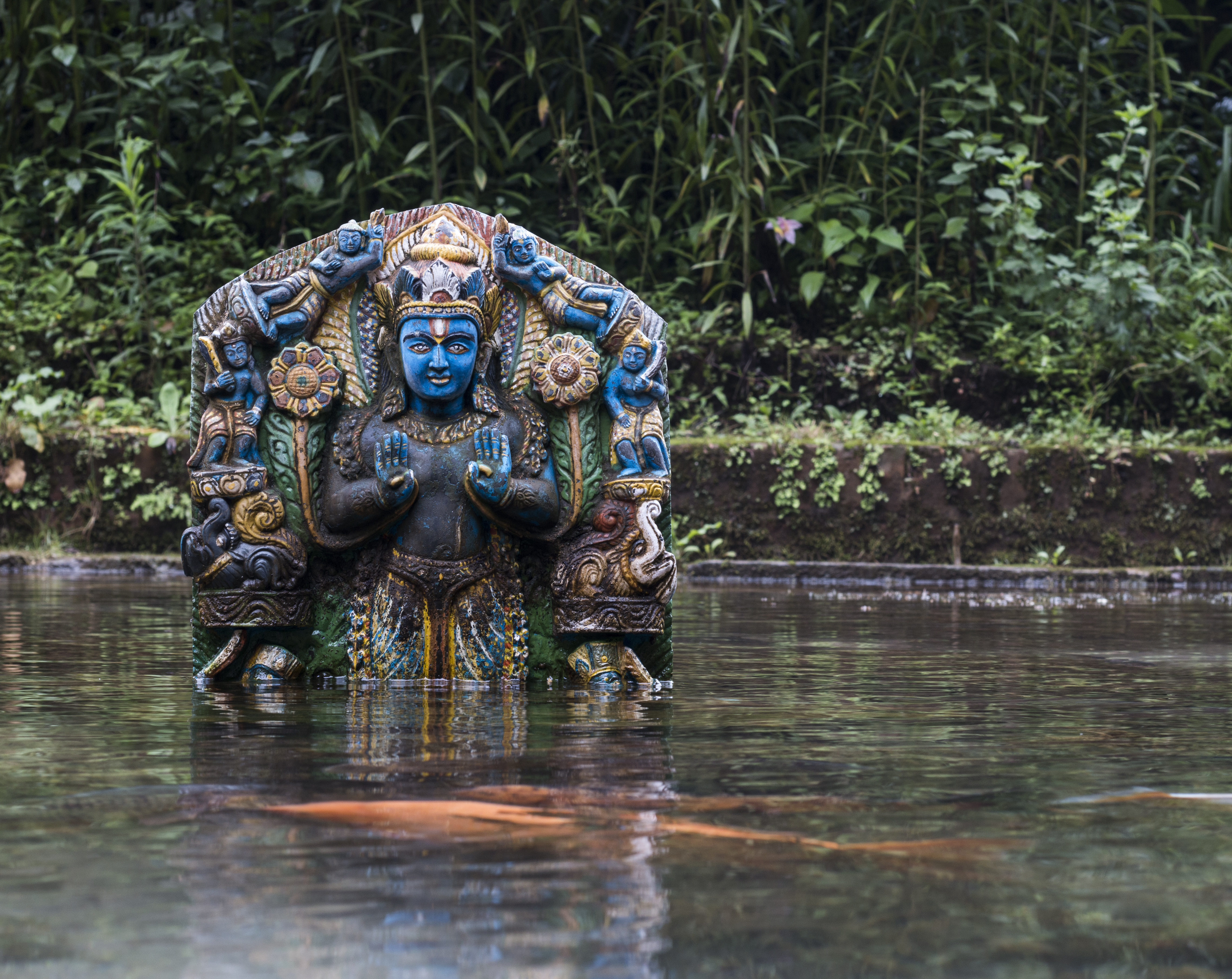 This is a photo of a monument in Nepal identified by the ID