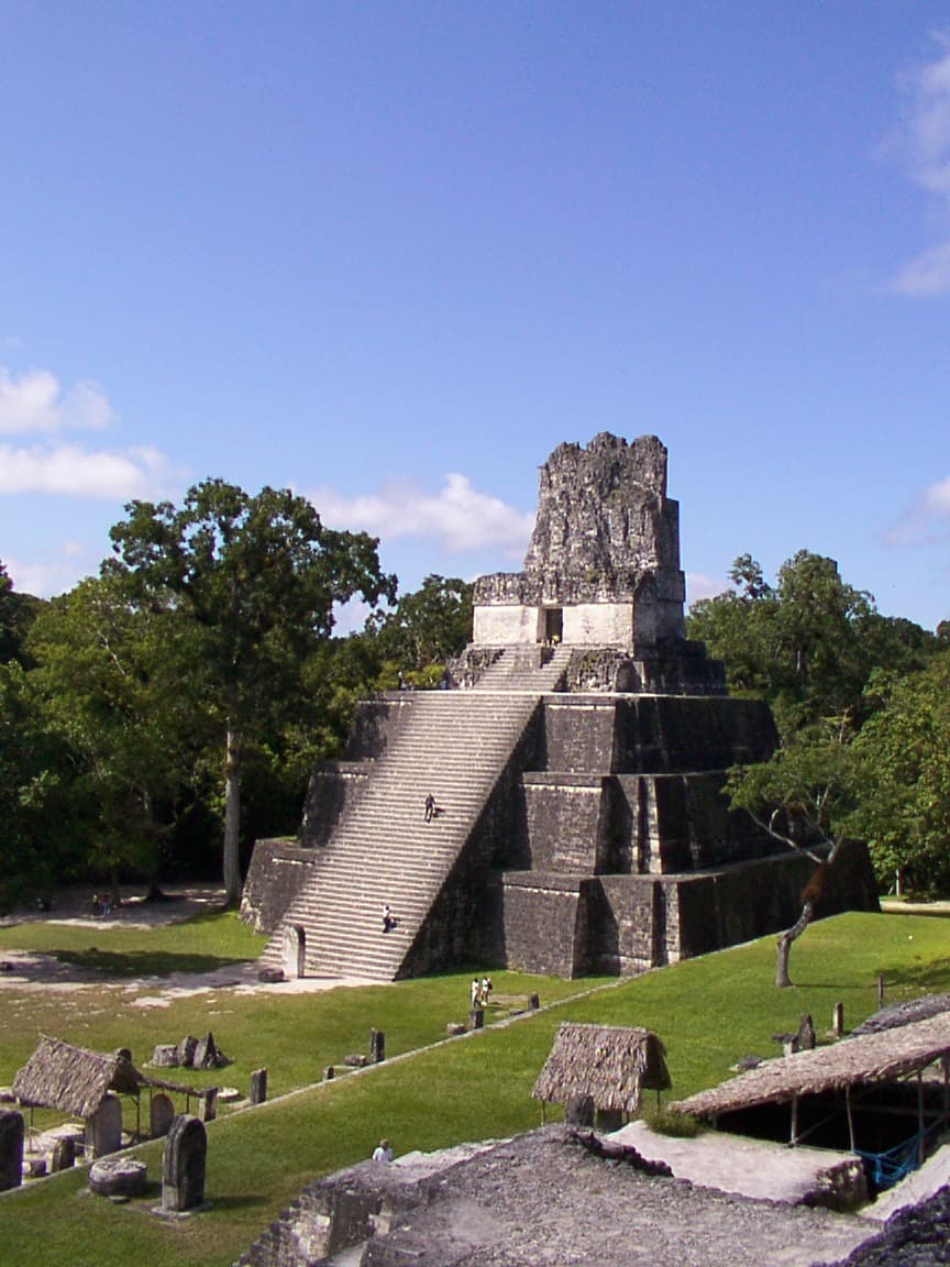 Maya Temple, Tikal, GuatemalaTemple II