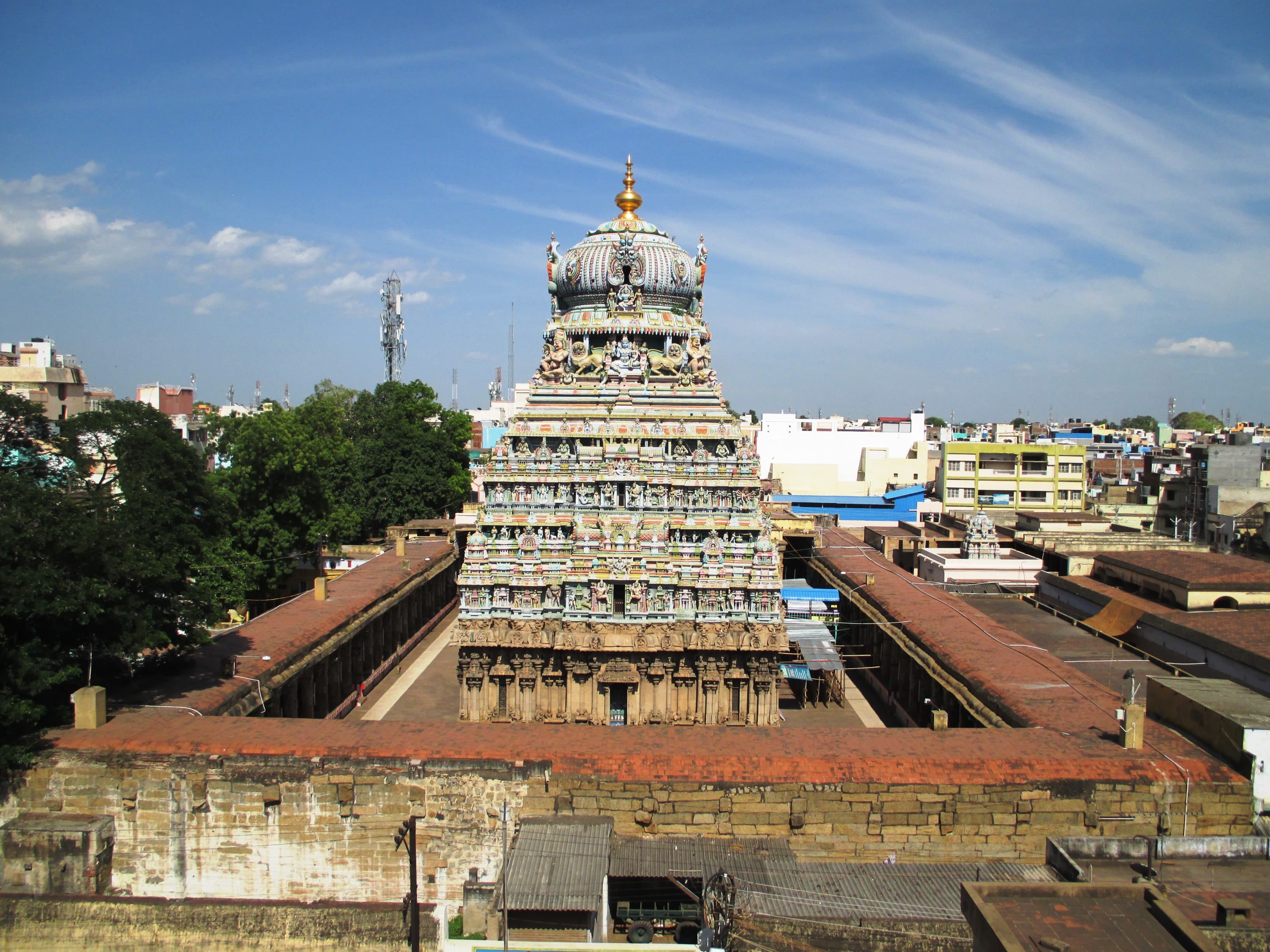 Arulmigu Koodal Azhagar Vishnu temple, Periyar, Madurai, Tamil Nadu