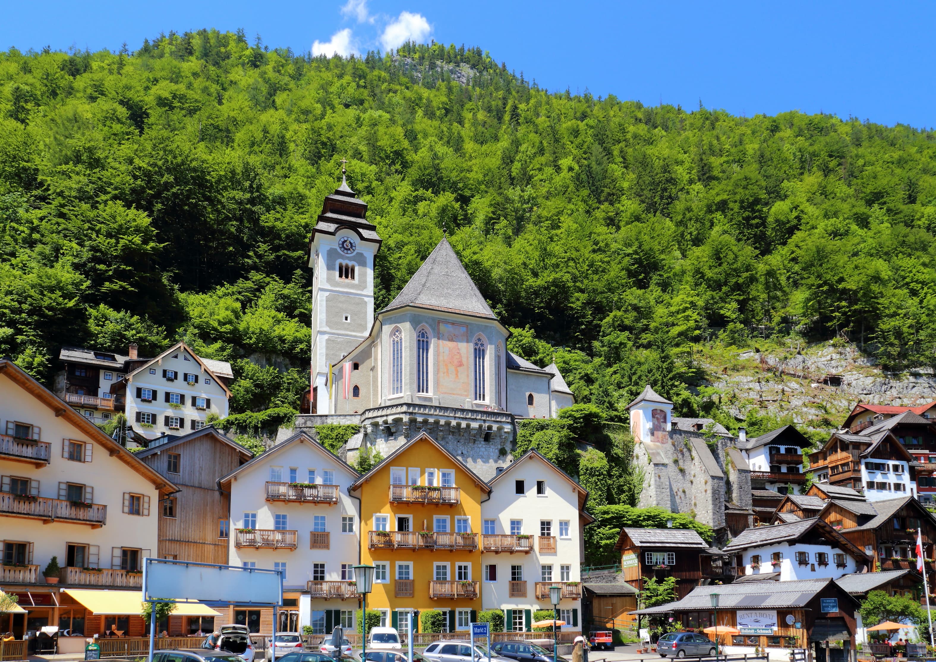 The parish church of the Assumption (Maria am Berg), Hallstatt