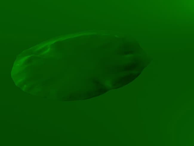 Rendered Digital Image of Rathcroghan mound. Jan 2007