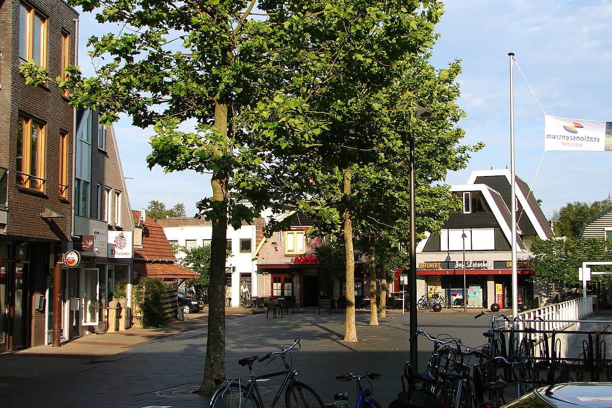 Centre of Heiloo, North Holland, the Netherlands