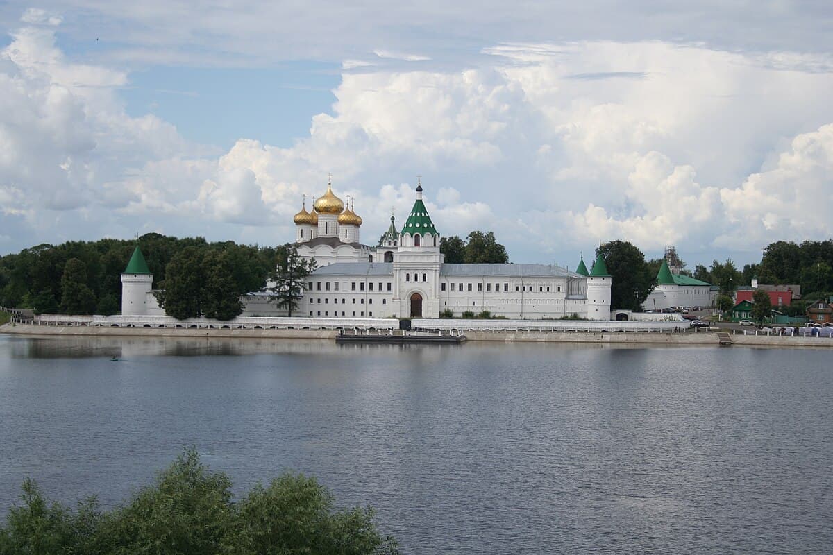 View on the Ipatiev Monastery in Kostroma, Russia