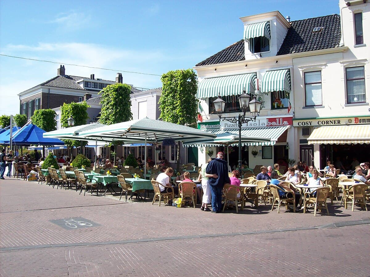 Market in Assen, the Netherlands
