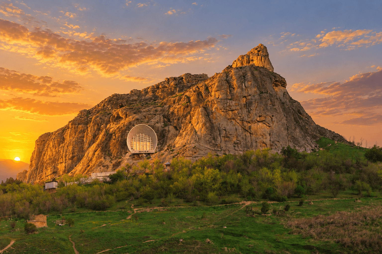 Sulaiman Too sacred mountain