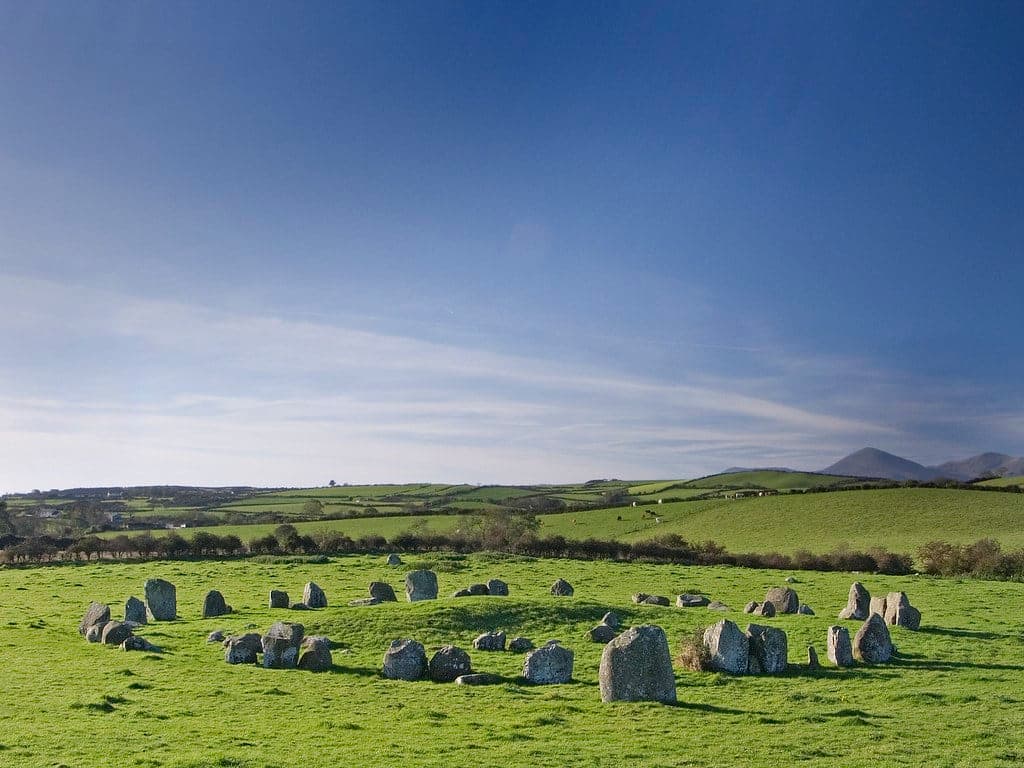 Ballynoe Stone Circle, Downpatrick, Ireland