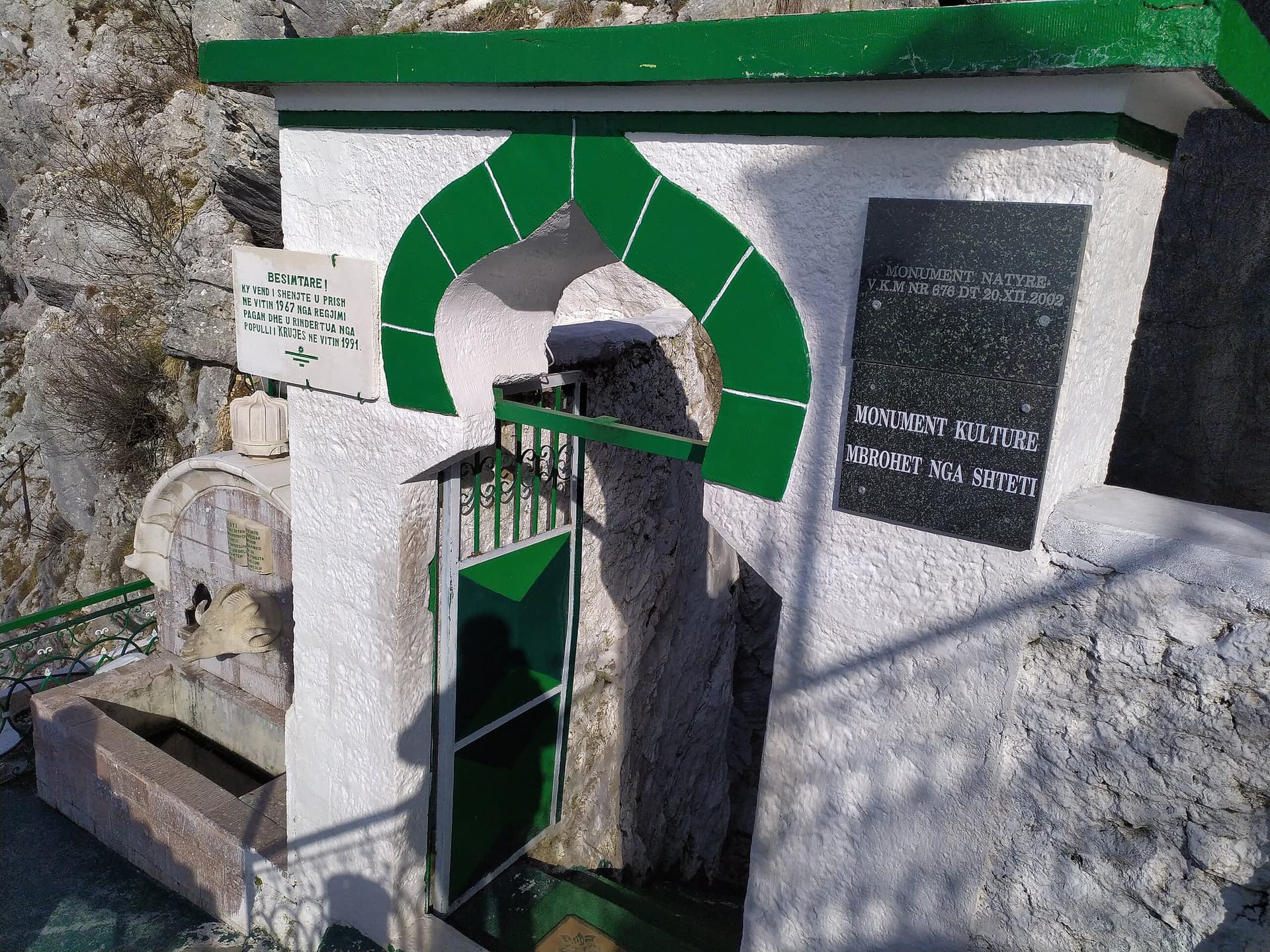 Shrine of Sari Salltik, Kruja Mountain, Albania