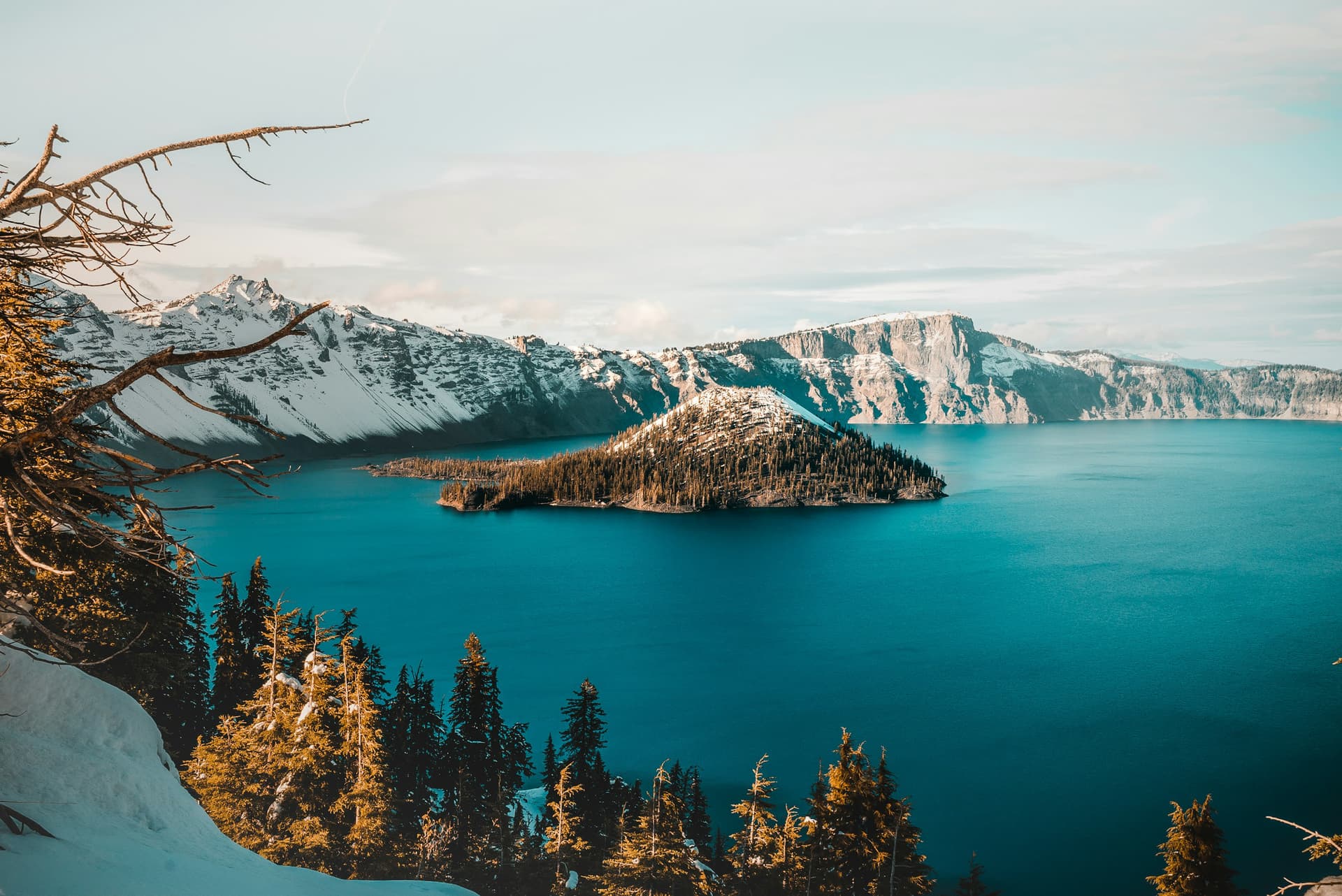 Wizard Island, Crater Lake, Oregon