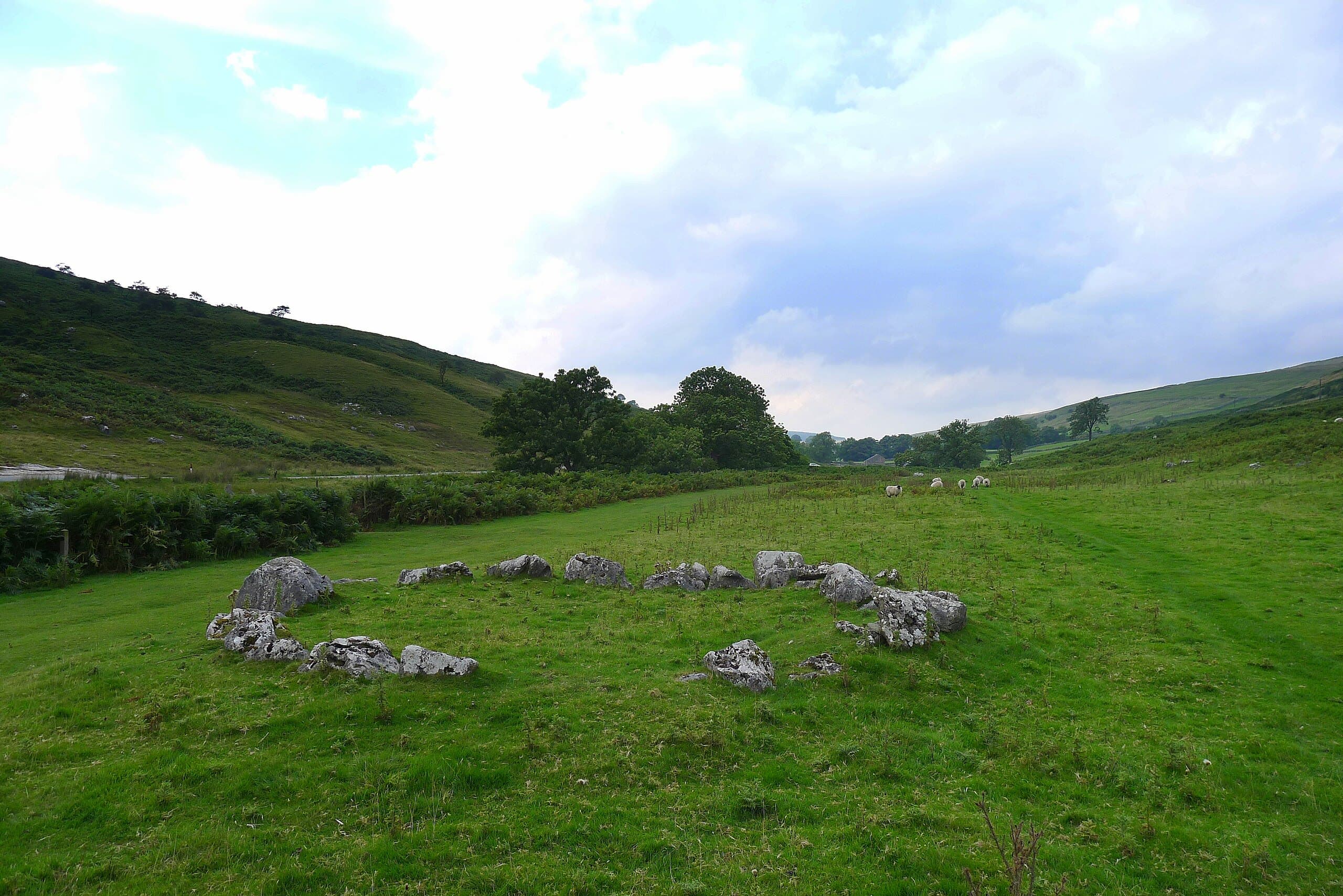 Yockenthwaite stone circle