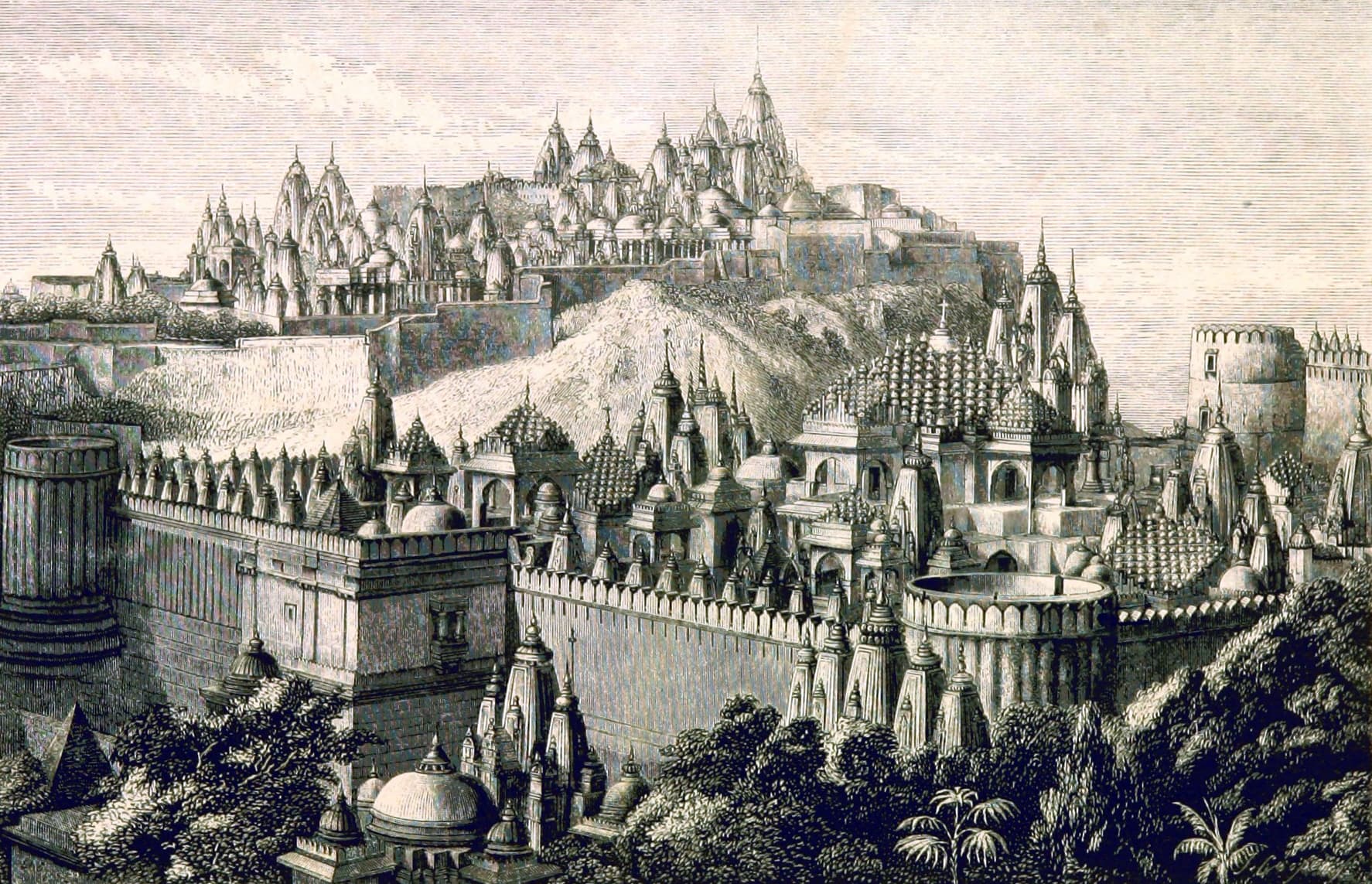 Shatrunajaya Jain temples, Palitana, Gujarat