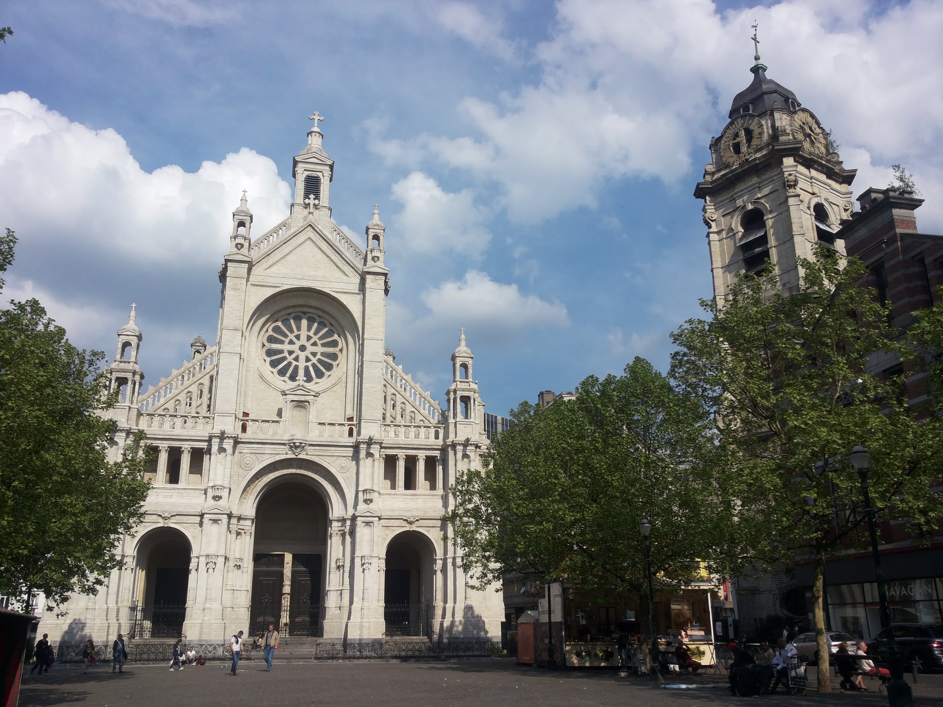 Church of St. Catherine with Black virgin of Brussel