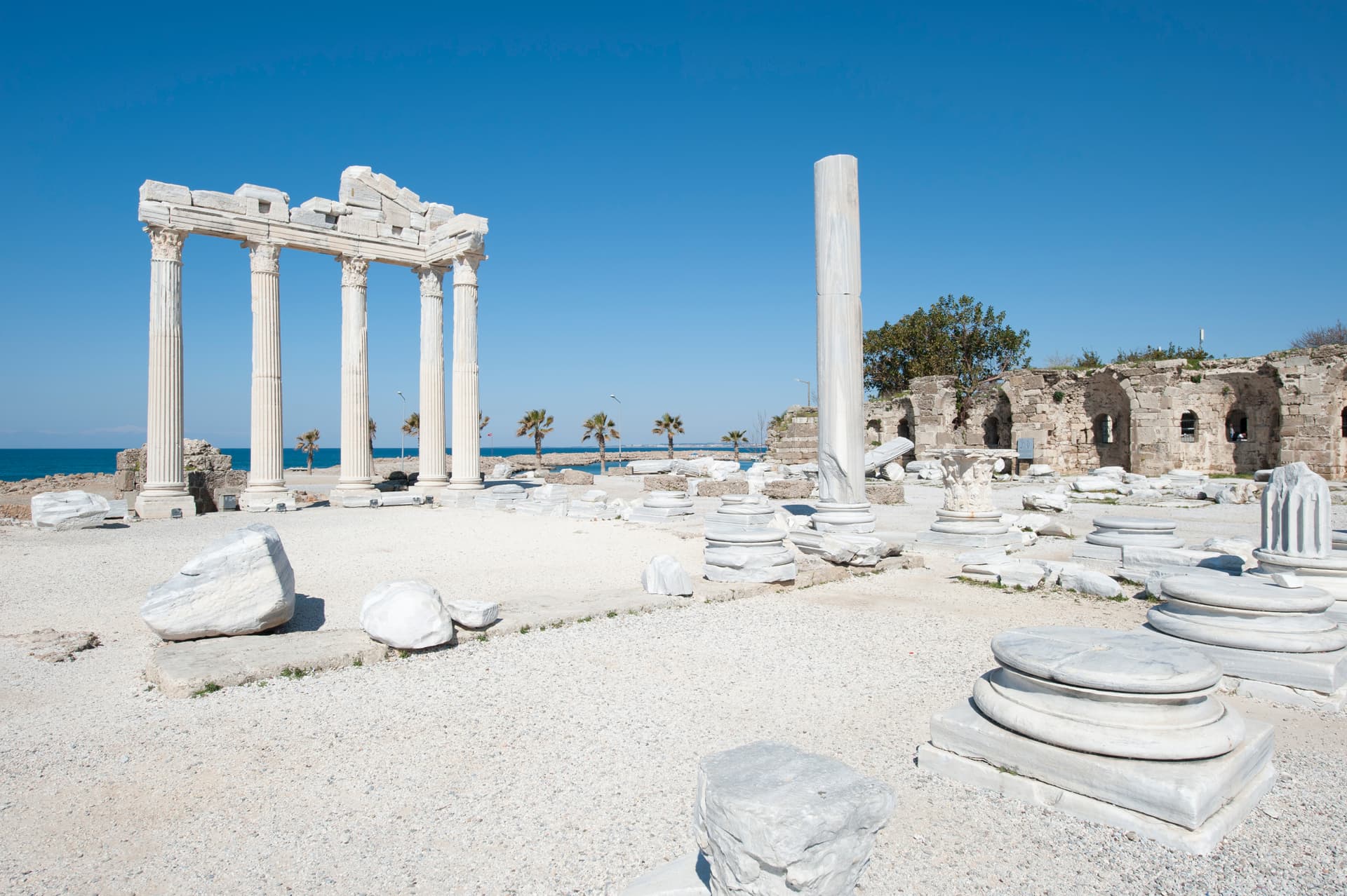 Temple of Apollo and Athena at Side