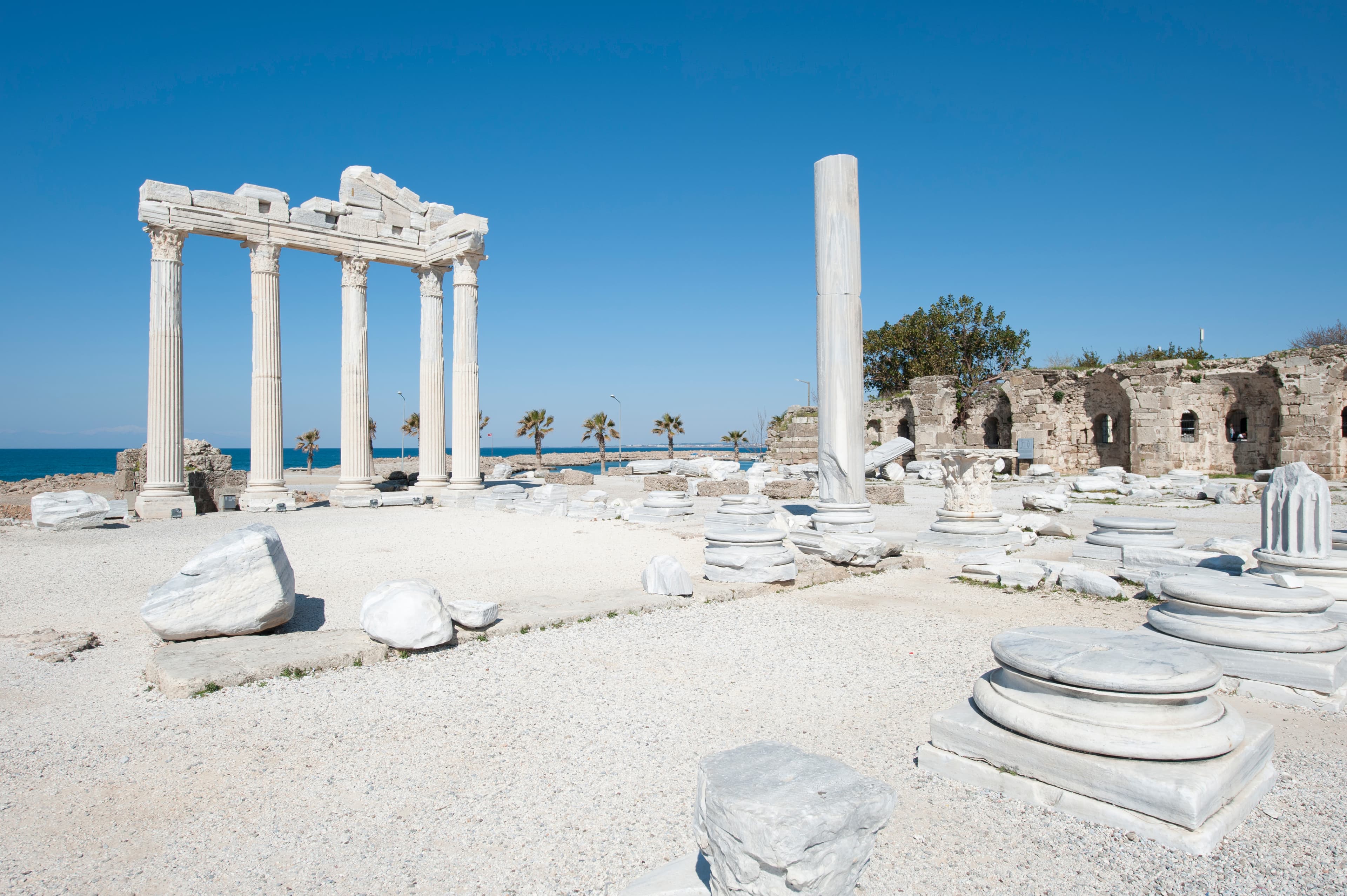 Temple of Apollo and Athena at Side