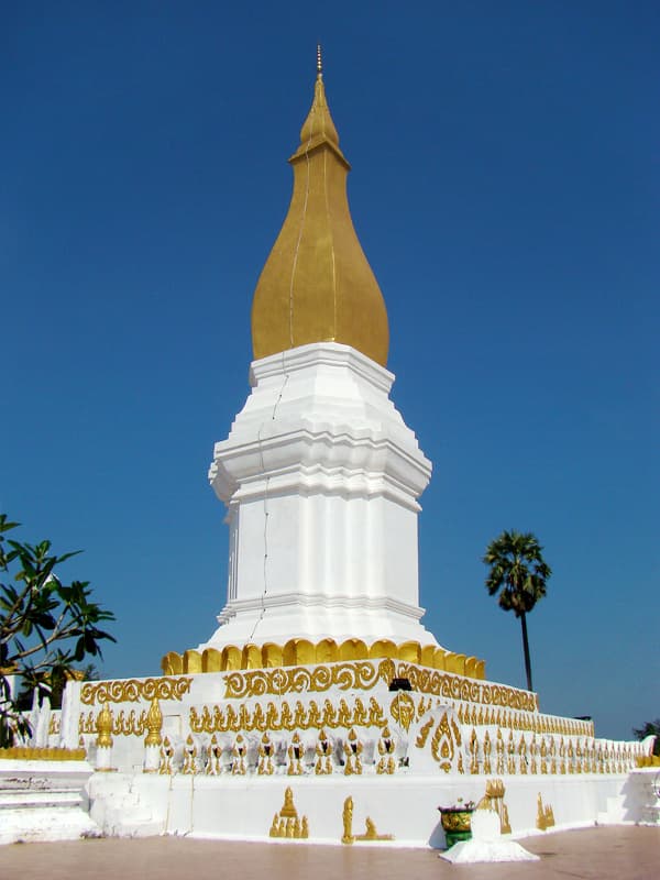 Pha That Sikhottabong, 5km south of Thakhek, Khammouane Province, Laos.