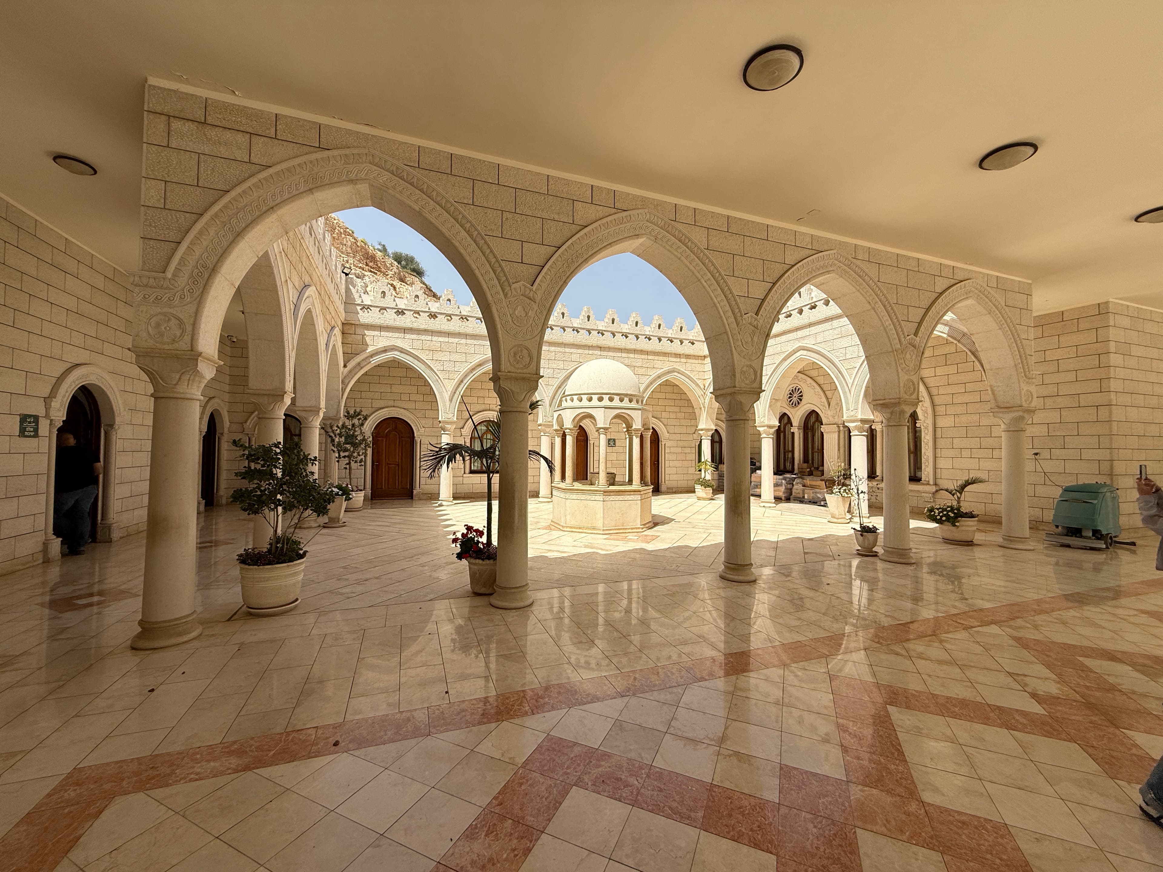 Shrine of Nabi Shuʿayb, near Kfar Zeitim, not far from Tiberias, Israel