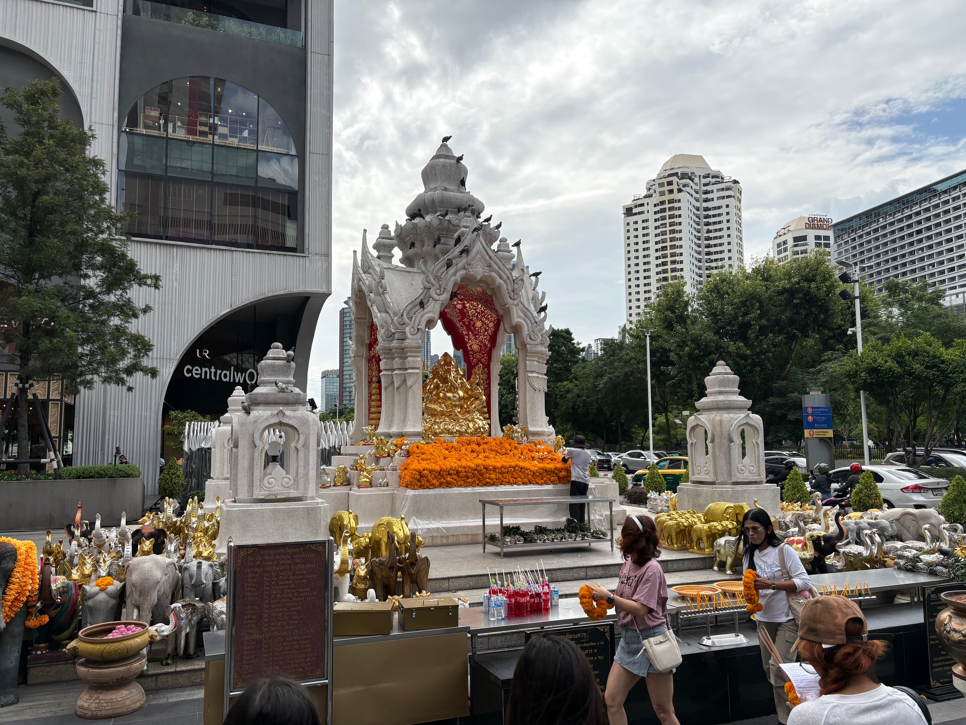 Ganesha Shrine at CentralWorld
